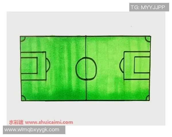 简易足球场图片简笔画教程让你轻松绘制精彩足球场景